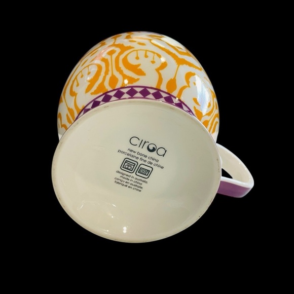 Coffee Mug Ceramic Hand-Painted Mug,4” Ceramic Vintage Breakfast Cup Coffee Mug - Picture 8 of 10